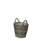 Merkloos - Camille Planter S Wicker Grijs
