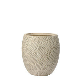 KSD - Zara Planter Fibre Clay S Gebroken Wit