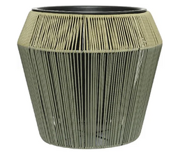 Merkloos - Pot ruby wicker dia. 42 x 38 cm