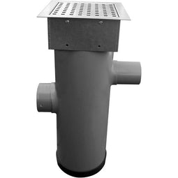 Gardenlux - Zandvangput met loofscheider dia. 20 cm, in- en uitlaat dia. 100 mm prijs per stuk
