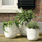 KSD - Collin Planter set van 3 Terracotta Cilinder Wit