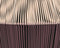 Decoris - Ruby planter wicker dia42.00x38.00cm paars/kleur(en)