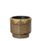 Decoris - Hazel planter wicker dia28.00x26.00cm naturel/kleur(en)