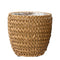 Decoris - Eric planter wicker dia37.00x37.00cm naturel