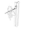Royal Well - 6 stuks! Uni beugel / crochets universels L - 5X