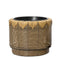 Decoris - Hazel planter wicker dia46.00x37.00cm naturel/kleur(en)