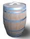 Warentuin Collection - Geschuurde regenton 225 Liter