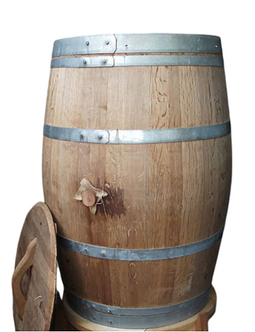 Warentuin Collection - Regenton 225 Liter met los deksel en onderzetter
