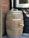Warentuin Collection - Regenton 225 Liter met los deksel, kraan en zinken overloop