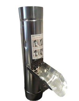 Warentuin Collection - Zinken overloop diameter 100 mm