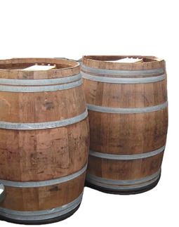 Warentuin Collection - Houten regenton met vaste deksel