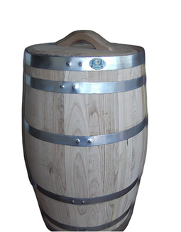 Warentuin Collection - Regenton 100 Liter met losse deksel