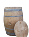 Warentuin Collection - Regenton 200 Liter met losse deksel met handvat