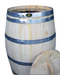 Warentuin Collection - Regenton 150 Liter met los deksel met handvat