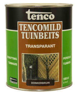 tenco - Transparant donkerbruin 1l mild verf/beits