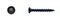 Woodies - Ultimate Blackline 4.0x 30 platte kop T-20 zwart