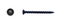 Woodies - Ultimate Blackline 4.0x 50 platte kop T-20 zwart
