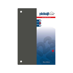 Pickup - 3D Home plaat grijs acrylaat 3 mm 22,5x15 cm