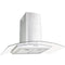 Wandafzuigkap 756 m/u LED 90 cm roestvrij staal