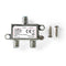 Nedis Satelliet-Combiner | SCOM100ME | Zilver