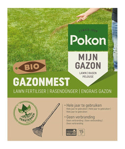 2 stuks - Pokon - Bio Gazonmest 15m2