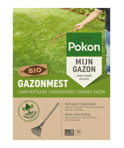 2 stuks - Pokon - Bio Gazonmest 30m2