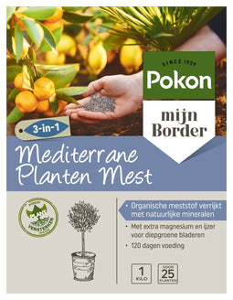 2 stuks - Pokon - Mediterrane Planten Voeding 1kg