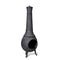 Buitengewoon de Boet - Gietijzeren Buitenhaard Rond diameter50x124