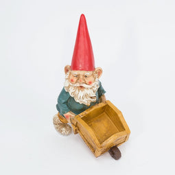 Oosterik Home - Tuinkabouter met kruiwagen