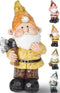 Nampook - Kabouter staand 21 cm poly 4 assorti