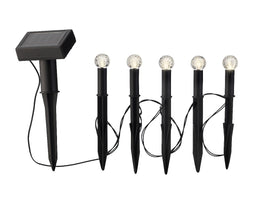 Lumineo - Solar stekers 5 stuks bolletjes