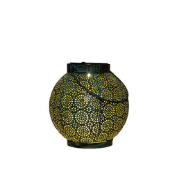 Anna's Collection - Solar Lantaarn Metaal 14,5 x 16 cm