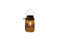 Anna's Collection - Solar glazen pot met retro lamp 11x18cm