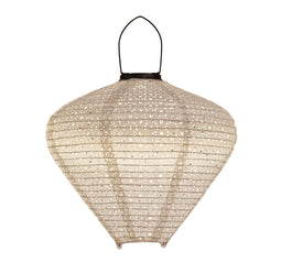 Anna's Collection - Solar Lampion 33 x 29 cm Wit
