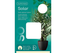Lumineo - Solar plantlampjes warm wit