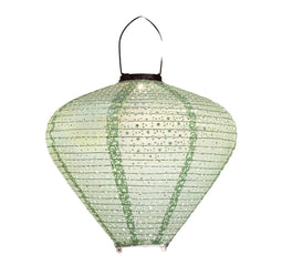 Anna's Collection - Solar Lampion 33 x 29 cm Sage Groen