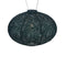 Lumiz - Oval dia. 40 cm Paisley groen lampion