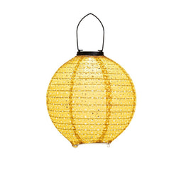 Anna's Collection - Solar Lampion 25 cm Oker Geel