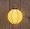 Anna's Collection - Solar Lampion 25 cm Oker Geel