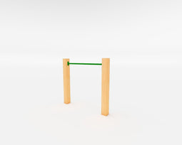 Outdoor Island - Duikelrek Kwek 125 cm Groen staanders 11 x 11 cm
