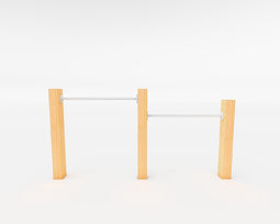 Outdoor Island - Duikelrek Kwak 90 cm RVS staanders 11 x 11 cm