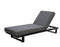 Yoi - Kazoku lounger alu black/panther black