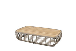 4SO - Lugano Coffee Tafel Teak Pure 130 x 80 x 30 cm