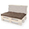 Unique Living - Zitkussen zaza l80b120h8cm camel