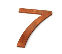 Geroba - Nummer 7 Model: Huisnummer Corten