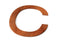 Geroba - Letter C Model: Huisletter Corten