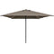 Max&Luuk - Owen antraciet aluminium 250x250/8/38 taupe