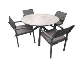 Driesprong Collection - barolo malta dining set 5 delig
