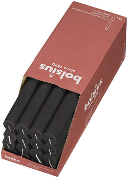 3 stuks - Bolsius - Tafelkaars Stormy Grey doos 16