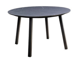 Yoi - Teeburu table diameter120 cm alu black slate